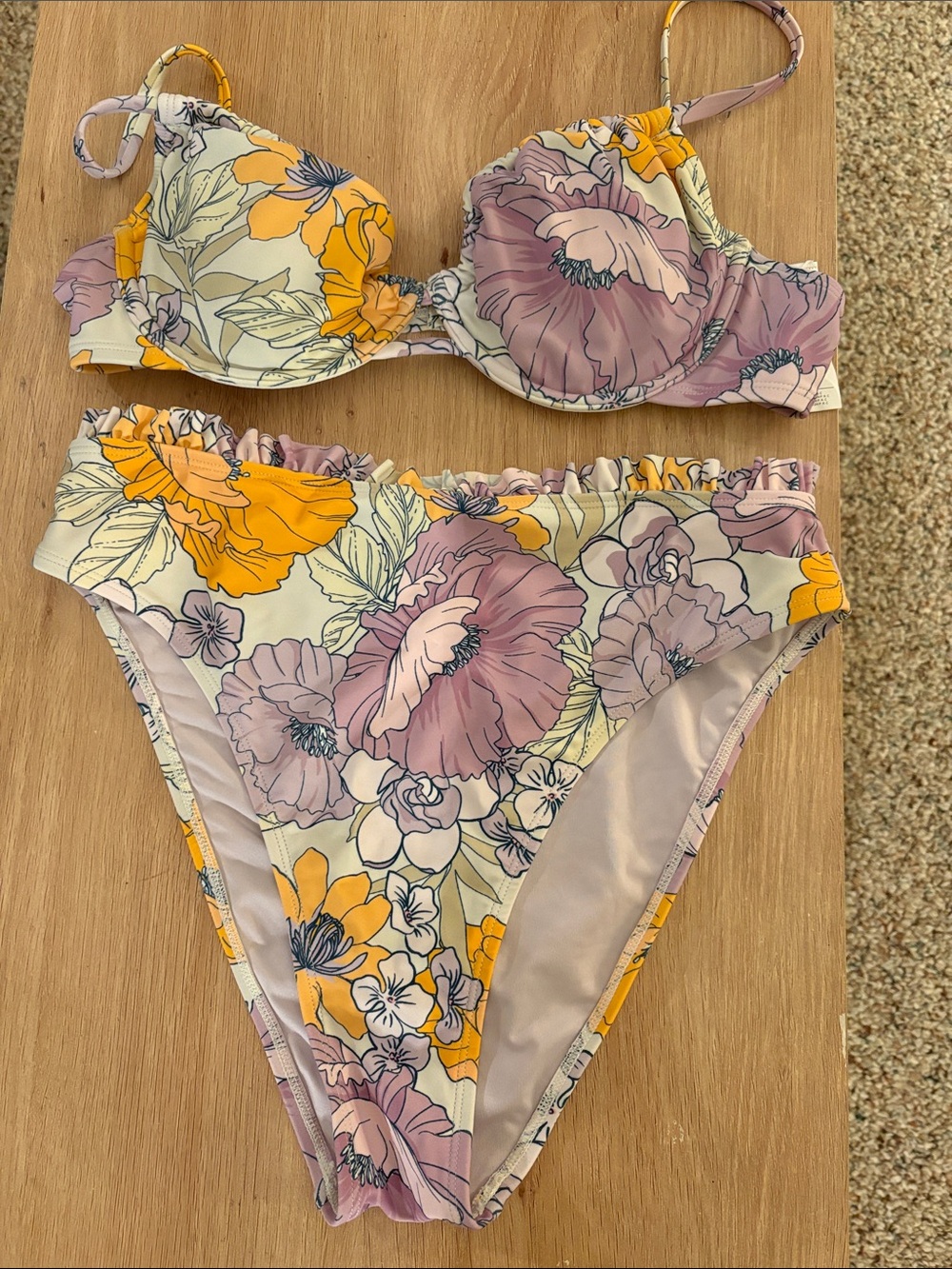 Floral Two piece bikini
